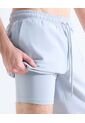 Bermuda Boxer Interno  Para Hombre Celeste Seven Seven de Seven Seven