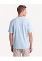 Camiseta Texturizada Relax  Para Hombre Celeste Seven Seven de Seven Seven