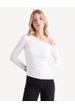 Camiseta Con Recogidos  Para Mujer Crudo Seven Seven de Seven Seven