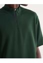 Polo Para Hombre Cuello Mao Sin Bolsillo Color Verde Marca Seven Seven #45110926 de Seven Seven