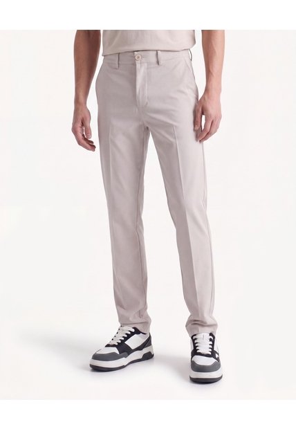 Pantalón Chino Regular  Para Hombre Arena Seven Seven