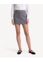 Skort Sastrero Versátil  Para Mujer Gris Seven Seven de Seven Seven