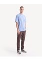 Camiseta Piqué Relax  Para Hombre Azul Seven Seven de Seven Seven
