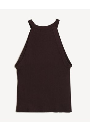 Camiseta Para Mujer Manga Sisa Cuello Redondo Color Negro Marca Seven Seven #28096422