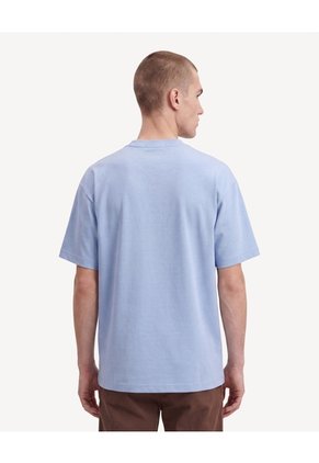 Camiseta Piqué Relax Para Hombre Azul Seven Seven