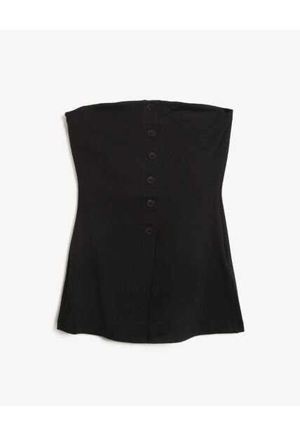 Camiseta Para Mujer Straple Color Negro Marca Seven Seven #28096484