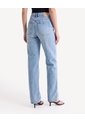Jean Straight Desgaste  Para Mujer Azul Seven Seven de Seven Seven
