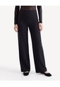 Pantalón Recto Con Cortes  Para Mujer Negro Seven Seven de Seven Seven