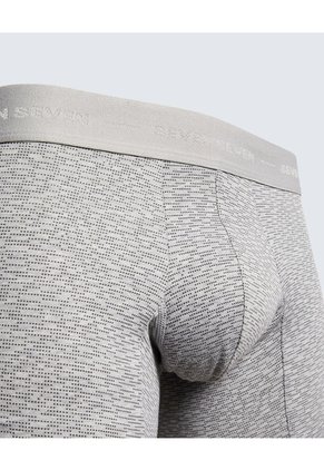 Pack X 3 Bóxer Medio X3 Para Hombre Gris Seven Seven