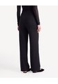 Pantalón Recto Con Cortes  Para Mujer Negro Seven Seven de Seven Seven