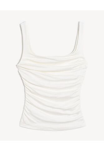 Camiseta Para Mujer Manga Sisa Moda Color Marfil Marca Seven Seven #28096433 Seven Seven