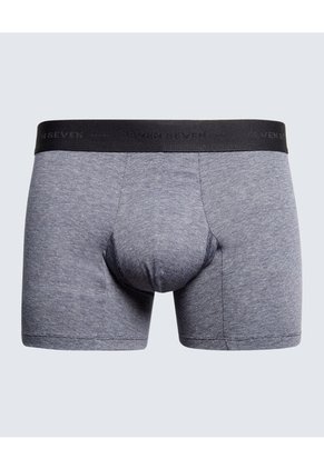 Pack X 3 Bóxer Medio X3 Para Hombre Gris Seven Seven