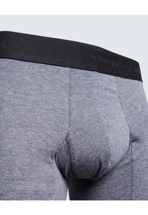 Pack X 3 Bóxer Medio X3 Para Hombre Gris Seven Seven