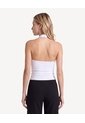 Camiseta Halter Con Escote  Para Mujer Blanco Seven Seven de Seven Seven