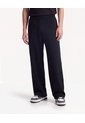 Pantalón Tricot Loose  Para Hombre Negro Seven Seven de Seven Seven