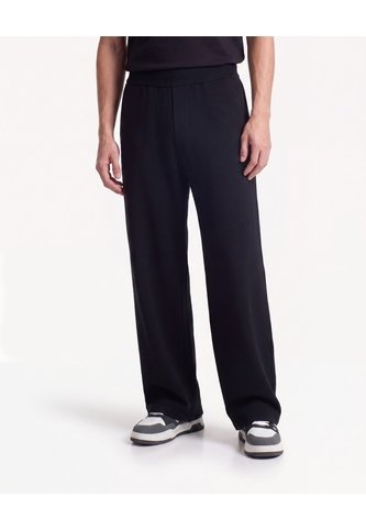 Pantalón Tricot Loose  Para Hombre Negro Seven Seven Seven Seven