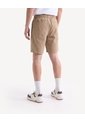 Bermuda Stretch Encauchada  Para Hombre Camel Seven Seven de Seven Seven