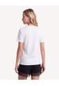 Camiseta Screen Silueta Holgada  Para Mujer Crudo Seven Seven de Seven Seven