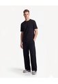 Pantalón Tricot Loose  Para Hombre Negro Seven Seven de Seven Seven