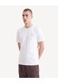 Camiseta Screen Texturizada  Para Hombre Crudo Seven Seven de Seven Seven