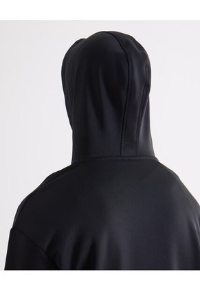 Hoodie Deportivo  Para Hombre Negro Seven Seven