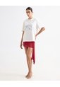 Camiseta Oversize Estampado Playero - Seven Studio | Maygel Coronel  Para Mujer Crudo Seven Seven de Seven Seven