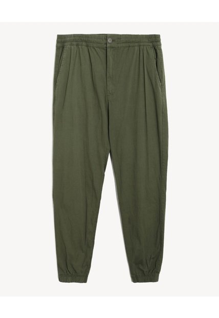 Jogger Carrot Ligero  Para Hombre Verde Seven Seven