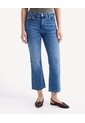 Jean Cropped Flare  Para Mujer Azul Seven Seven de Seven Seven