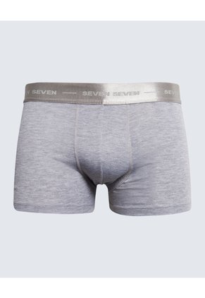 Pack X 3 Bóxer Corto X3 Para Hombre Gris Seven Seven