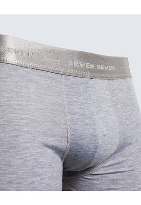 Pack X 3 Bóxer Corto X3 Para Hombre Gris Seven Seven