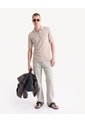 Polo Tricot Con Zipper  Para Hombre Arena Seven Seven de Seven Seven
