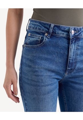 Jean Cropped Flare  Para Mujer Azul Seven Seven