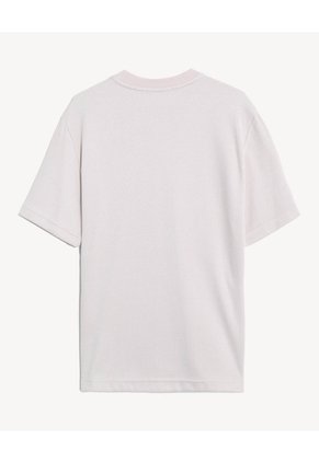 Camiseta Tejida Regular Para Hombre Taupe Seven Seven