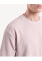 Camiseta Oversize Tejida  Para Hombre Taupe Seven Seven de Seven Seven