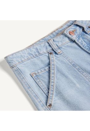 Jean Para Mujer Culotte Color Azul Claro Marca Seven Seven #28160823