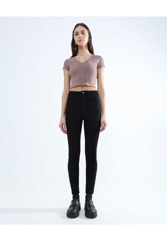 Jean Para Mujer Skinny Color Negro Marca Seven Seven #28160834 Seven Seven