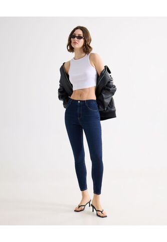 Jean Para Mujer Curvy Color Azul Oscuro Marca Seven Seven #28160842 Seven Seven