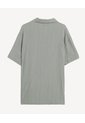 Camisa Texturizada Relaxed  Para Hombre Verde Seven Seven de Seven Seven