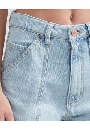 Jean Para Mujer Culotte Color Azul Claro Marca Seven Seven #28160823