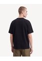 Camiseta Piqué Relax  Para Hombre Negro Seven Seven de Seven Seven
