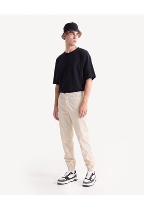 Jogger Carrot Ligero  Para Hombre Arena Seven Seven
