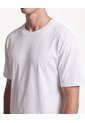 Camiseta Estampado Espalda  Para Hombre Blanco Seven Seven de Seven Seven