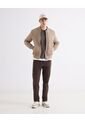 Saco Básico En Tricot  Para Hombre Café Seven Seven de Seven Seven