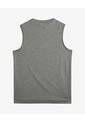 Camiseta Deportiva Texturizada Manga Sisa  Para Hombre Gris Seven Seven de Seven Seven