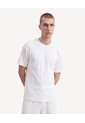 Camiseta Oversize Texturizada  Para Hombre Marfil Seven Seven de Seven Seven