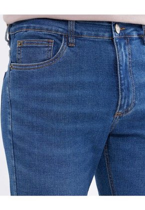 Jean Para Hombre Skinny Color Azul  Marca Seven Seven #45160509