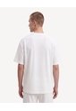 Camiseta Oversize Texturizada  Para Hombre Marfil Seven Seven de Seven Seven
