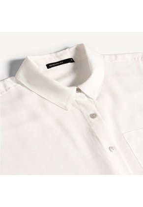 Blusa Para Mujer Manga Corta Color Blanco Marca Seven Seven #28123879