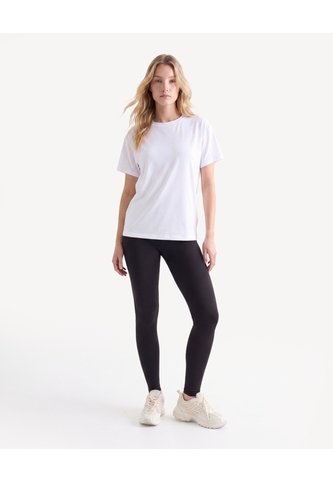 Camiseta Texturizada Sport Sec  Para Mujer Blanco Seven Seven Seven Seven