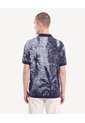 Polo Tricot Jacquard  Para Hombre Azul Seven Seven de Seven Seven